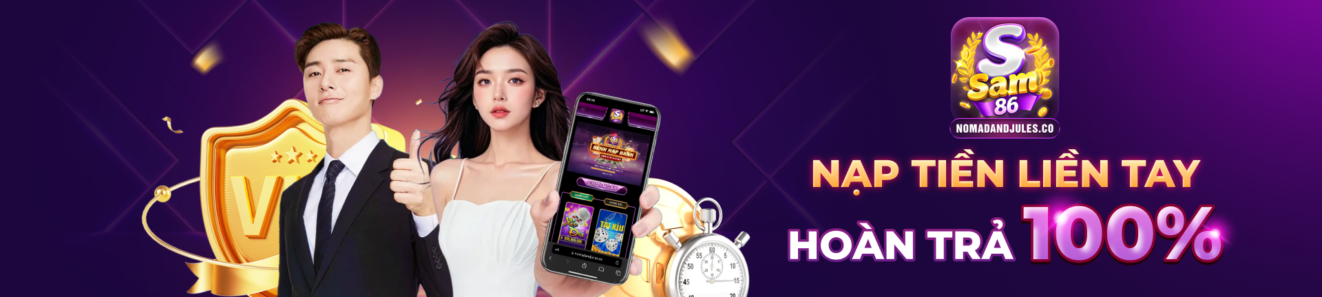 Trang Chủ 9 Hero Banner SAM86